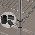 Snnalosses Wire Shelf Clips, Wire Shelving Shelf Lock Clips Replacements for 1" Post Metal Shelving Sleeves System（40 Packs/20 Pairs） 40 Packs（20