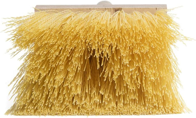MARSHALLTOWN Plastic Bristle Stucco Dash Brush, 5-1/2 Inch Bristles, 8 Inch Hardwood Handle, Easily Create Texture on St