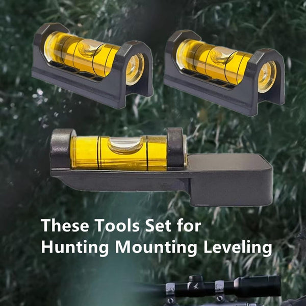 3Pcs Gunsmithing Tools Magnetic Gunsmith Level Scope Mounting Leveling Kit (Set-A)