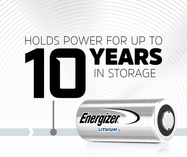 Energizer 123 Lithium Batteries (6 Pack), 3V Photo Batteries 6 Count (Pack of 1)