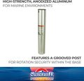 Springfield Marine 3300713 13" Post for Plug in System Grey