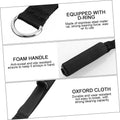 Garneck 4pcs Resistance Band Handles Plastic D Ring Exercise Strap Foam Handle Band Fitness Equipment for Home Gym Overhead Strength Training