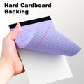 AILZFEI 6pcs Small Legal Pad 5x8 College Ruled Purple Legal Pads Notepads 6 Pack Study Back Writing Pads 5 x 8 Perforated Narrow Ruled Pads of
