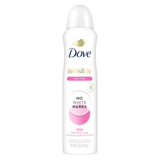 Dove Advanced Care Antiperspirant Deodorant Spray Clear Finish Invisible Antiper