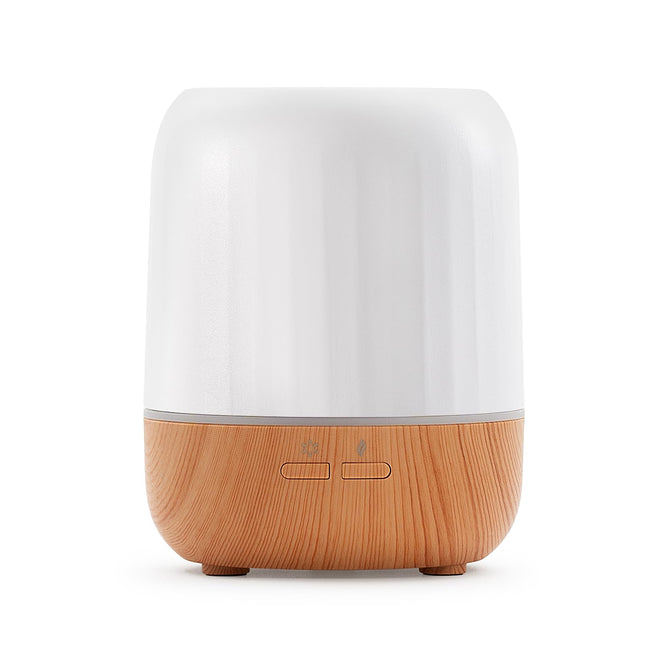 Yogin Essential Oil Diffuser for Bedroom, Quiet,Small Aromatherapy Diffuser,7 LED Color Options, and a Safety Auto-Off T