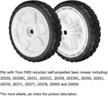 119-0311 Front Wheels for Toro 22" Recycler Mower, 137-4832 Drive Wheels Compatible with Toro 20330 20331 20339 20371 Self Propelled Mower FWD