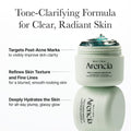 Arencia Glow Hyssop Overnight Face Mask Serum - hydrating & Anti-Aging Serum for younger looking Korean Glass Skin, Vitamin A, C, E, Niacinamide,