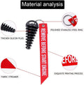 MELIFE 0.6"-1.5" Muffler Exhaust Wash Plug, Motorcycle Dirt Bike 2 Stroke with Streamer Rubber Exhaust Silencer (2 Pack)