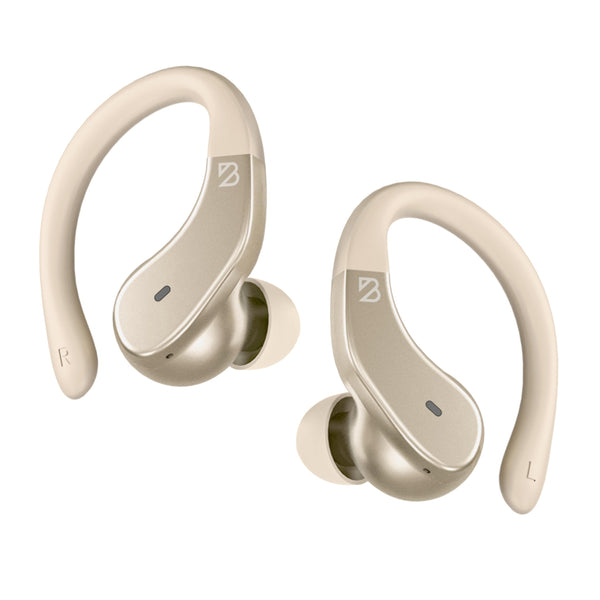 Back Bay Audio - Runner's Wireless Earbuds Bluetooth Headphones for Sports, Hook Over the Ear Buds, Deep Bass, Wrap Around Earphones with Earhooks