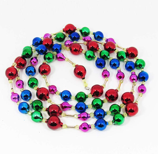 Kurt S. Adler Kurt Adler 6' Glass Bead Multicolor Garland