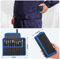UUBAAR 10 PCS Precision Tweezers Set, Stainless Steel ESD Anti-Static Tweezers Kit for Electronics Soldering, Jewelry-Making, Laboratory & Crafts