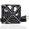 GDSTIME EC AXIAL 8025, Muffin Fan 110V 115V 120V 220V 240V AC 80Mm X 25Mm Small Brushless Cooling Fan with Switch Power Cord for DIY Ventilation