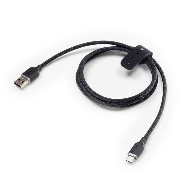 Mophie Charge Stream USB-A to USB-C 1M/3Ft Silicone Cable - Braided Enduraflex Design, 15W Fast Charge Compatible, & Ult