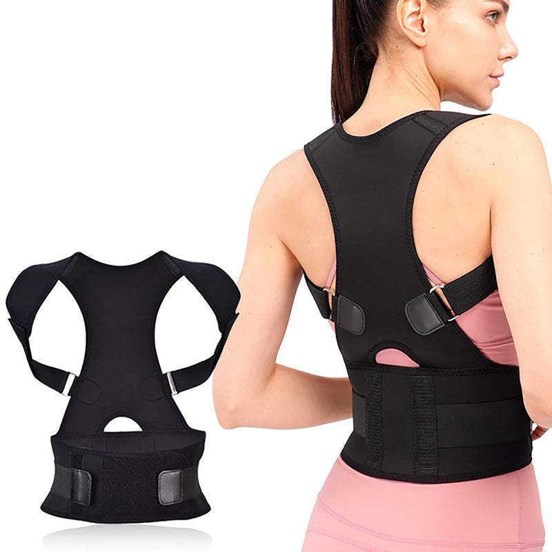 Back Brace Posture Corrector - Adjustable, for Women and Men, Back Lumbar Support, Shoulder Posture Support for Improve Posture Provide (XXL)