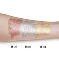 UCANBE 3 Pcs Body Glitter Highlighter Shimmer Drops, Dewy Glow Set Multi-Color Set
