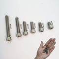 M5 Hex Socket Head Cap Bolts Nuts Screws Assortment Set 304 Stainless Steel Allen Socket Drive Machine Screws (M5 Assortment Kit)
