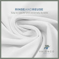 VALENGO New Lint Free Rags – 100% Cotton Cloth, Soft T-Shirt Rags, Lint Free Cloth for Staining Wood, Cast Iron, Dusting, Polishing, Painting and