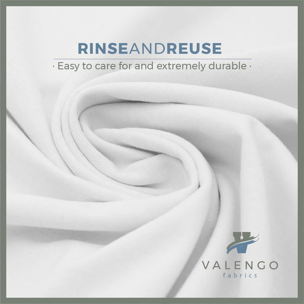 VALENGO New Lint Free Rags – 100% Cotton Cloth, Soft T-Shirt Rags, Lint Free Cloth for Staining Wood, Cast Iron, Dusting, Polishing, Painting and