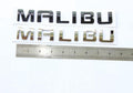 Yoaoo 1x OEM Malibu Nameplate ABS Letter Emblem Badge Compatible with Malibu Glossy (Black)