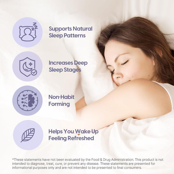 Univera Natural Dreams Melatonin-Free, Gentle Sleep Support, Natural Sleep, Maizinol, Valerian Root, Chamomile Flower, GABA, Magnesium - 60 Capsules