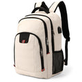 Della Gao Laptop Backpack for Men, 17.3inch Large Business Travel Backpack with USB Charging Port, Water Resistant Computer Bag for Men/Women