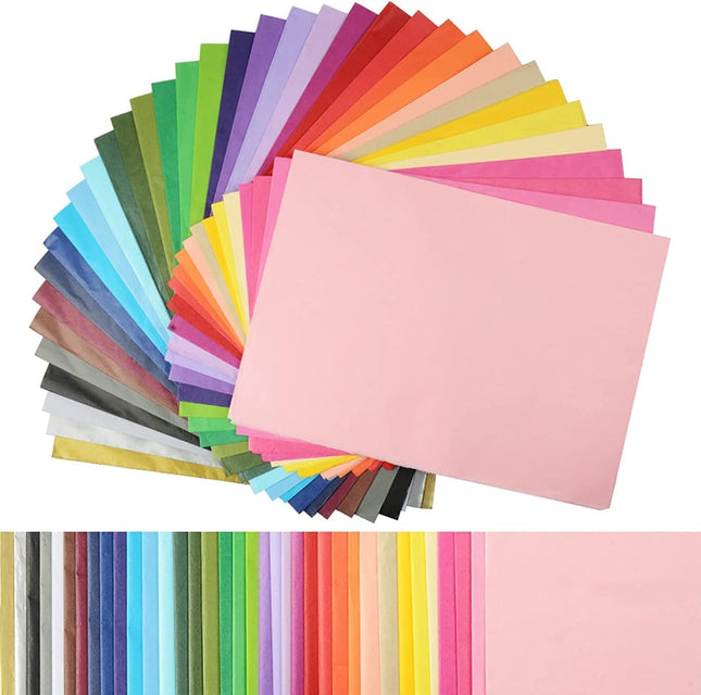Simetufy 360 Sheets 36 Multicolor Tissue Paper for Gift Bags, Small Gift Wrappin