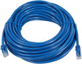 Monoprice Cat5e Ethernet Patch Cable - Snagless RJ45, Stranded, 350Mhz, UTP, Pure Bare Copper Wire, 24AWG, 25 Feet, Blue - Flexboot Series Blue 25