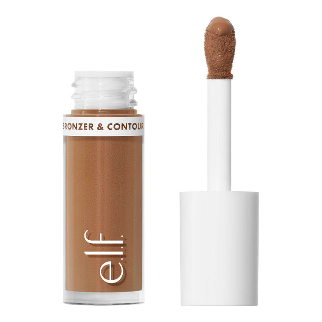 E.L.F. Camo Liquid Bronzer & Contour, Silky Highly Pigmented Formula, Creates a 