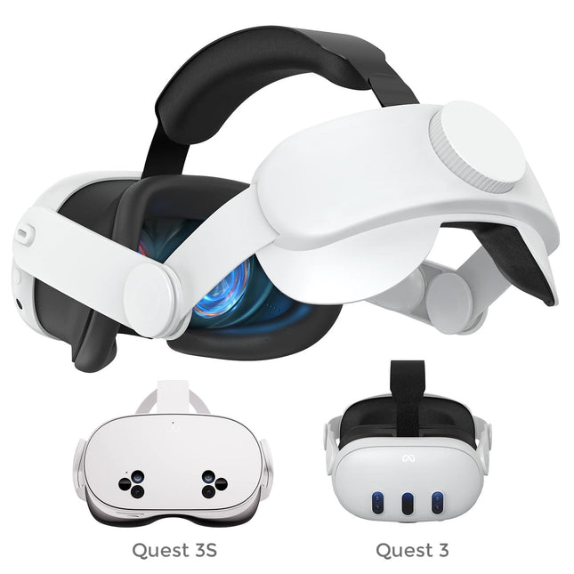 Head Strap Compatible with Oculus Quest 3,Meta Quest 3 Accessories Adjustable Elite Strap Replacement for Enhanced Comfo