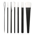 Pedicure Knife Set for Feet, Segbeauty 7Pcs Ingrown Toenail Blade Tool with Storage Bag, High Manganese Steel Nail Knives Cuticle Remover,