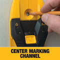 DEWALT Stud Finder, 3/4”, Locate Framing Studs Efficiently with LED Arrows, Ideal for Wood and Metal, AAA Batteries Included (DW0100)
