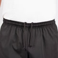 KNG Black Baggy Cargo Chef Pants for Men and Women – Drawstring Waist Large Black