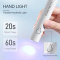 Born Pretty Mini U V Nail Lamp,Handheld Gel Polish Dryer,USB Rechargeable & Eye-Safe,Quick Cure for Gel Nails, Rhinestone Glue & Nail