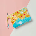 Fokongna Travel Makeup Bag - Wet Dry Bag for Swimsuit, Beach Pool Diapers, Dirty Yoga Gym Clothes - Zipper Pouch for Women, Sister, Friends -