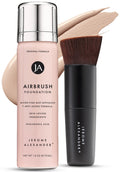 Magicminerals Airbrush Foundation by Jerome Alexander Ã¢ÂÂ 2Pc Set with Airbrush Foundation and Kabuki Brush - Spray Makeup with Anti-Aging