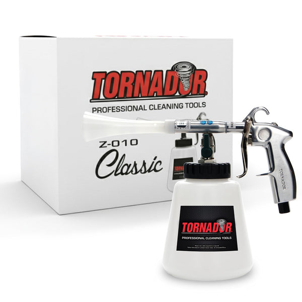 Tornador Z-010 Classic Car Cleaning Tool | Cyclonic Air Action for Interior & Exterior Surfaces | Cleans & Air Dries in Seconds | Essential