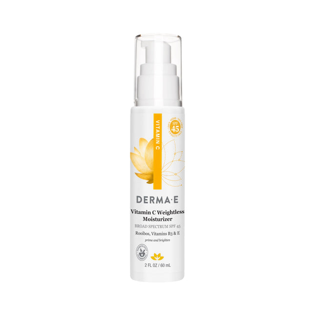 Derma E Vitamin C Weightless Moisturizer SPF 45 Ã¢ÂÂ Skin Brightening Face Cre
