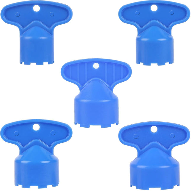 5 Pcs Cache Faucet Key Removal Wrench Tool with 5 Sizes M16.5, M18.5, M21.5, M22.5, M24 Recessed Aerator Key Sink Faucet