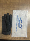 HANDLANDY Mens Work Gloves Touch screen, Utility Mechanic Gloves, Flexible Breathable Fit- Padded Knuckles & Palm X-Large Black