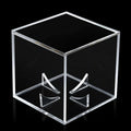 6 Pack Acrylic Baseball Case for Display, UV Protected Baseball Display Cube, Autographed Baseball Clear Display Case, Baseball Display Case for