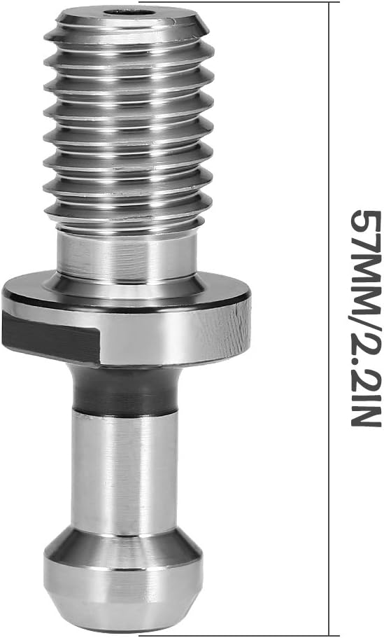 CAT40 45° Pull Stud Retention Knob Fits HAAS CAT 40 CNC Tool Holder Mitsubishi Toshiba Daewoo OKK Kitamura Kira Kia, etc. (10-Pack)