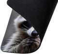 IBILIU Mouse Pad Cute Raccoon,Wildlife Animal Gray Raccoon Portrait Rectangle Mousepad Non-Slip Rubber Base Computer Mouse Pad for Laptop, Office,