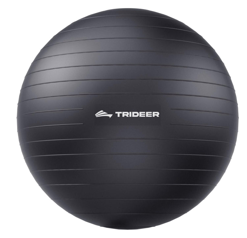 Trideer Extra Thick Yoga Ball Exercise Ball, 5 Sizes Gym Ball, Heavy Duty Ball Chair for Balance, Stability, Pregnancy, Quick Pump Included