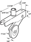 Prime-Line B 701 1 In. Nylon Screen Door Roller, for Bay Mills Doors (2 Pack) | 1/4 In. Wide Roller platic