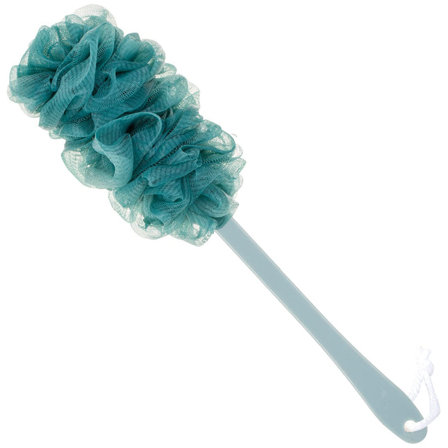 Back Scrubber for Shower, Loofah Long Handle Bath Body Brush, Soft Nylon Mesh Sponge on a Stick for Shower Men Women Kid
