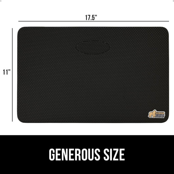 GORILLA GRIP® Extra Thick Patent Pending Supportive Foam Kneeling Pad, Large Cushion Knee Pads for Gardening, Baby Bath Time, Dirt and Water
