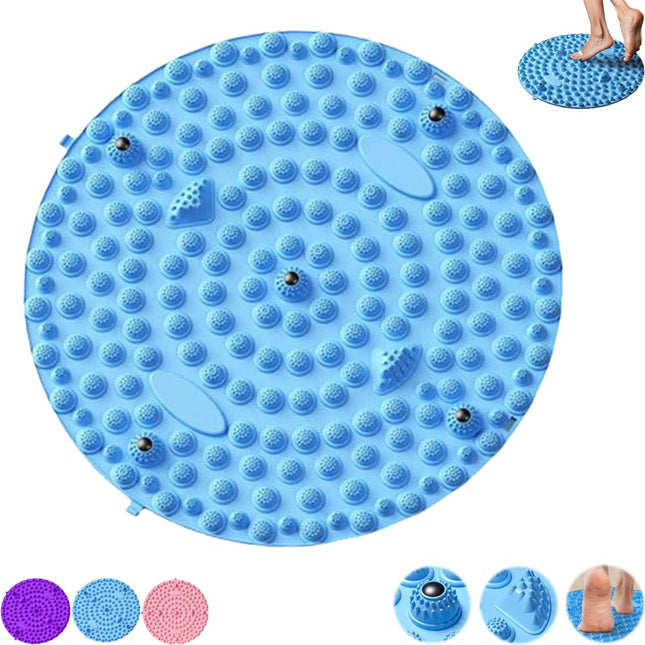 Foot Pressure Point Massager Mat, Acupressure Mat for Feet,Relaxation Massage Ma