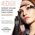 4D Fiber Eyelash Mascara, Natural Waterproof Lasting Lash Mascara Black Volume, Lengthening Thickening Softer Fuller Lashes Amplify Eyelash Primer