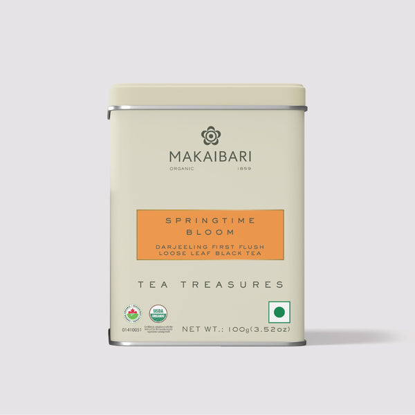 Spring Time Bloom | Tin Caddy 100 Gm | First Flush Black Tea