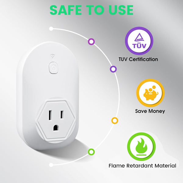 Thermostatically Controlled Outlet, Plug-in Freeze Protection Thermostat for 120V Pipe Heating Cables, Automatically Turn On at 35°F and Off at